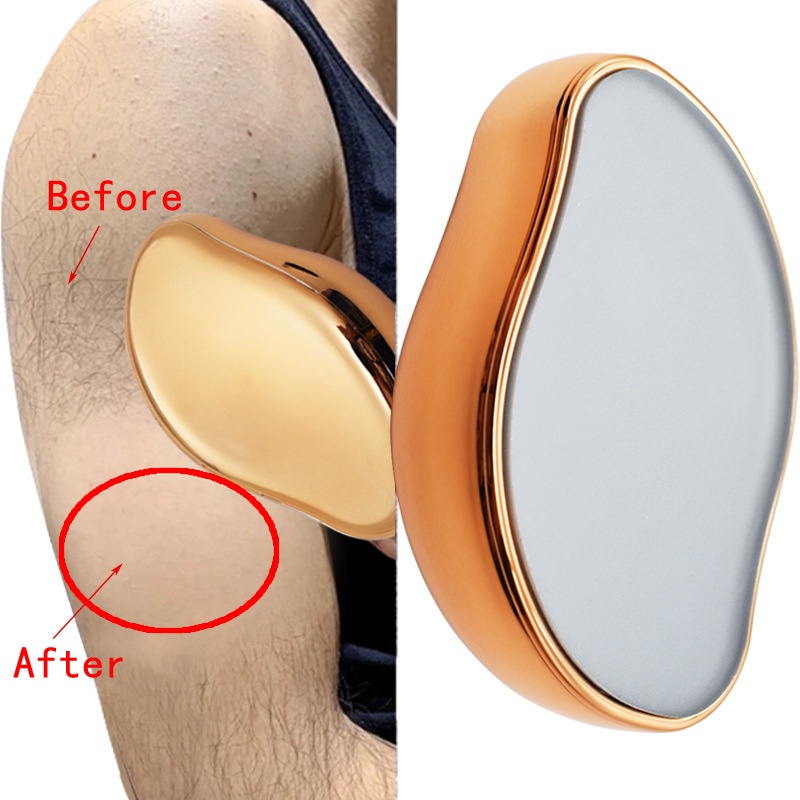 Dụng Cụ Tẩy Lông Bằng Sợi Nano Tẩy Lông Tay, Chân Không Đau Có Thể Tái Sử Dụng Bằng Thủy Tinh Pha Lê, Triệt Lông An Toàn