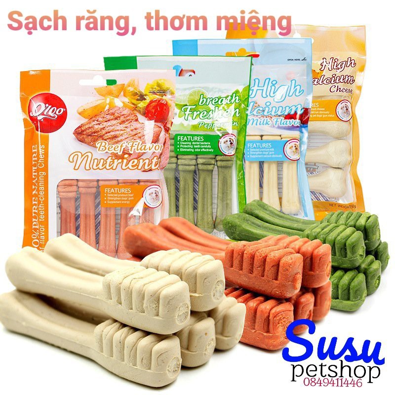 Xương Gặm Orgo Sạch Răng-Thơm Miệng -Bổ Sung Canxi cho chó