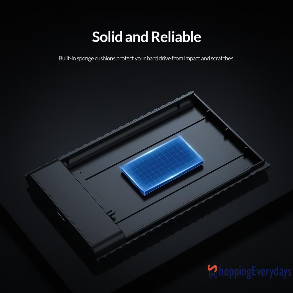 Hộp Đựng Ổ Cứng Ngoài Orico 2520c3 Type-C Hdd Ssd 4tb 2.5 Inch | BigBuy360 - bigbuy360.vn
