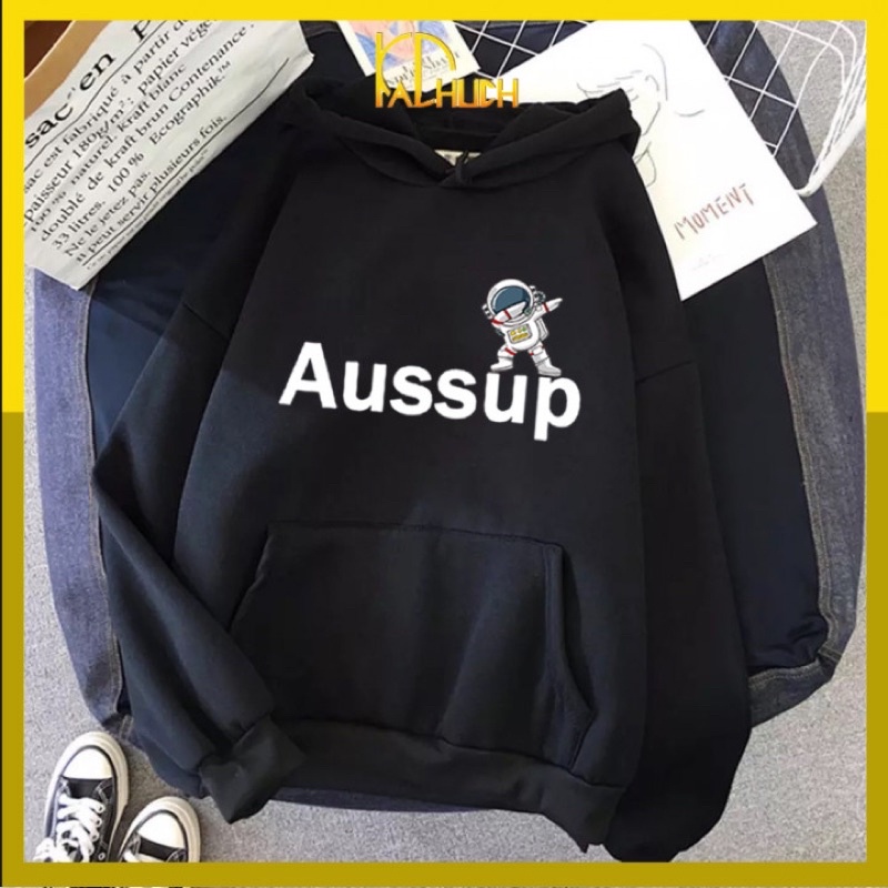 Áo hoodie nam nữ AUSSUP phi hành gia có 12 màu