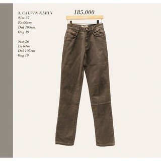 Quần KaKi Vintage Form Ôm Ống Loe Nhẹ - new - chất vải đẹp form chuẩn
