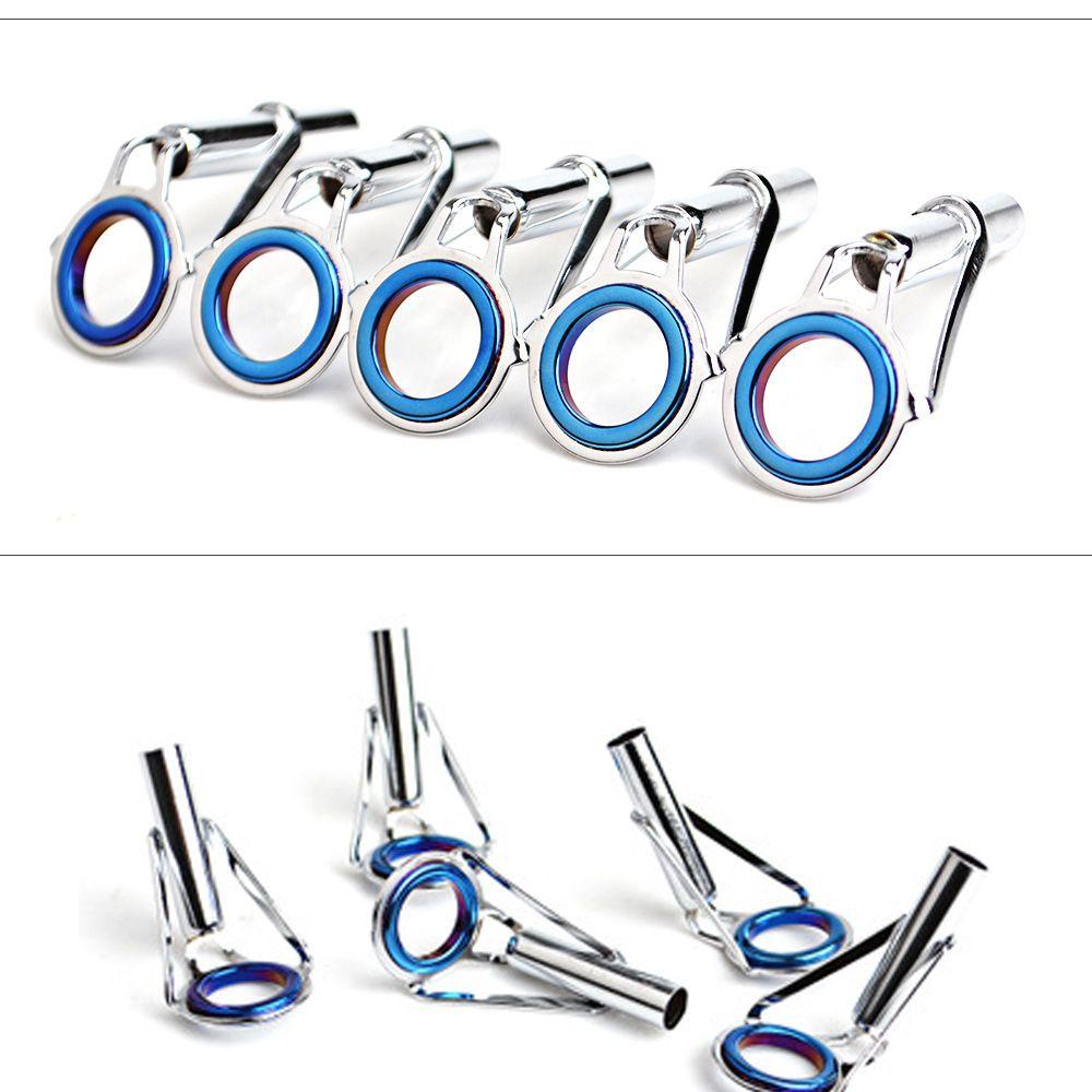 Bộ 5 / 10 Phụ Kiện Dẫn Cần Câu Cá Siêu Bền 1-9# Bộ Dụng Cụ Sửa Chữa Vòng Tròn Chuyên Dụng