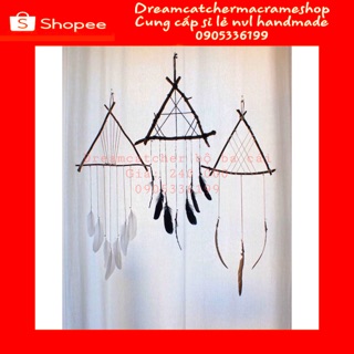Bộ ba vòng dreamcatcher vintage
