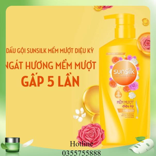 Xả Date (Hsd 22/11/2024) Dầu Gội Sunsilk Mềm Mượt Diệu Kỳ 900g