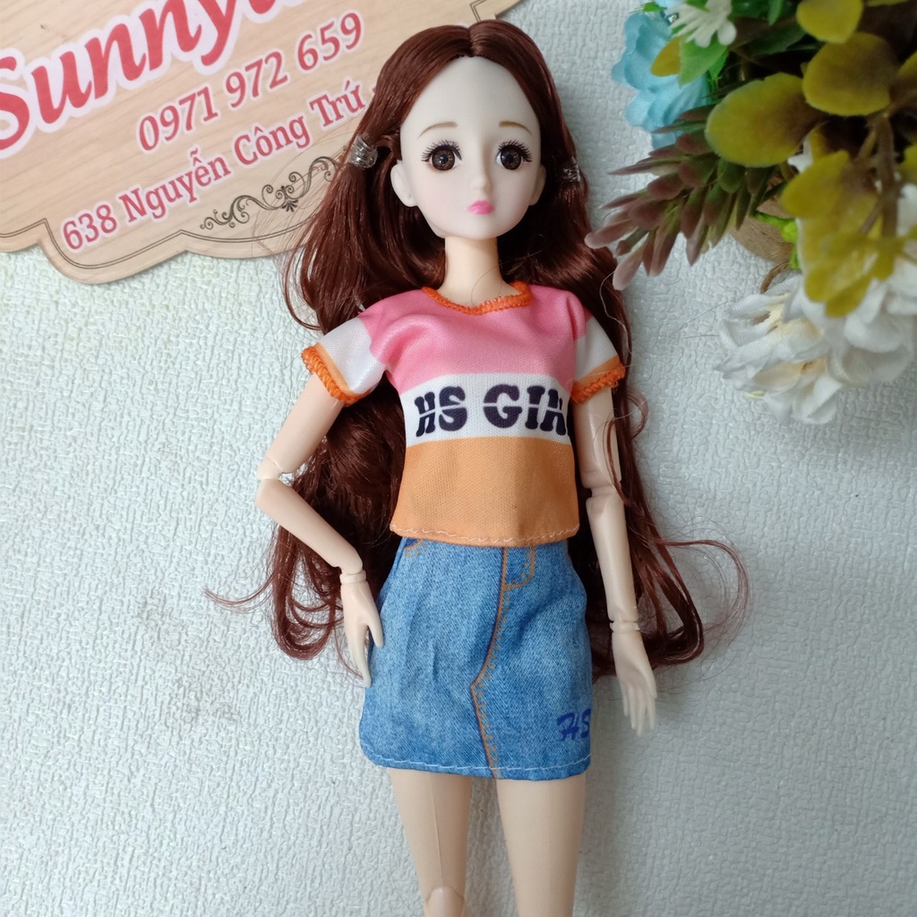 Quần Áo Và Váy Thời Trang Cho Búp Bê barbie 30cm P1