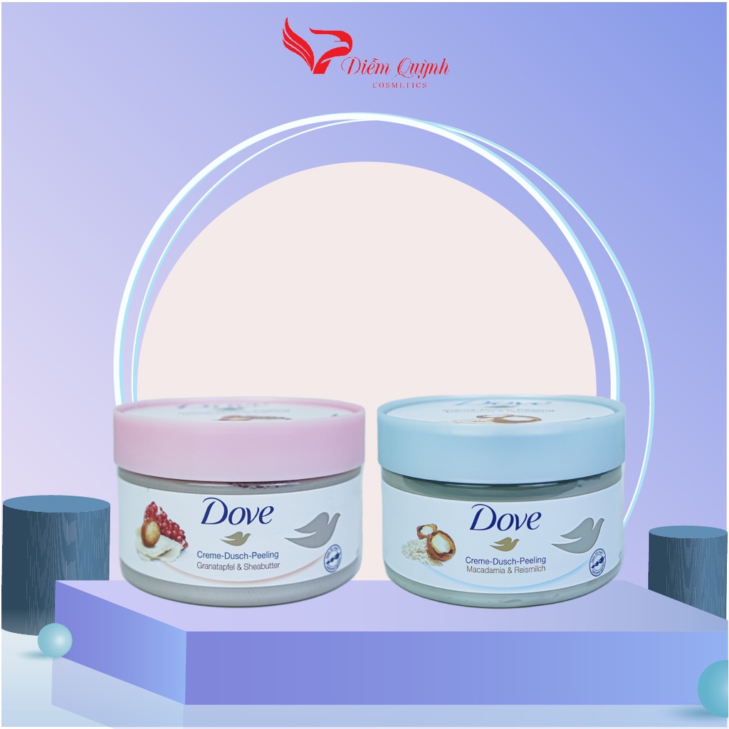 Tẩy Da Chết Toàn Thân Dove Creme Dusch Peeling