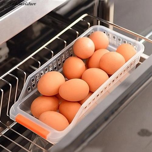 Khay Nhựa Đựng Thực Phẩm Trong Tủ Lạnh TRONG SUỐT K1