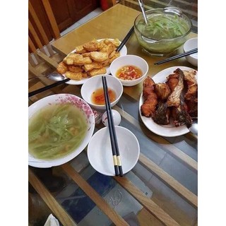 Đũa hợp kim mạ vàng (10 đôi)