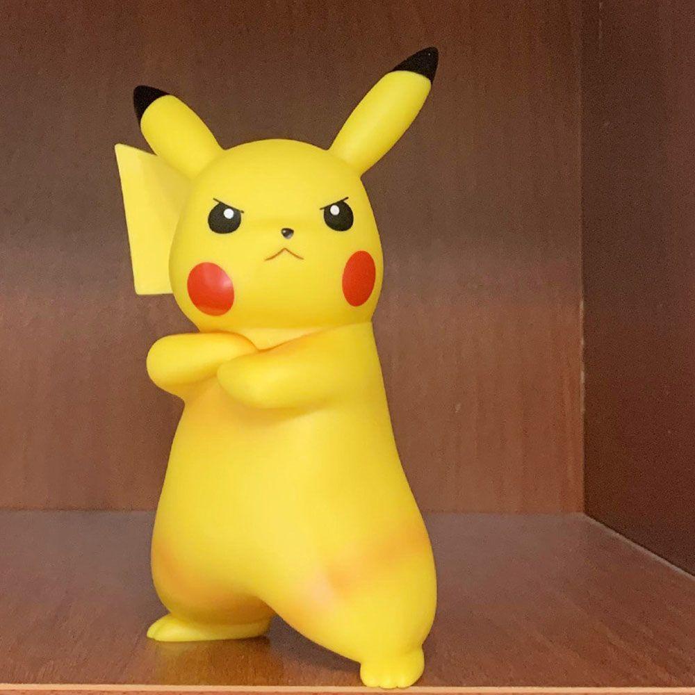 LILYES Mô Hình Pikachu Giận Dữ Dễ Thương