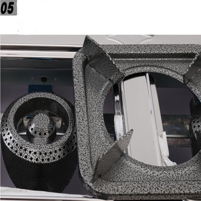 Bếp gas 4 của ngang, bếp ga 4 họng làm mỳ cay, bánh xèo, cơm niêu