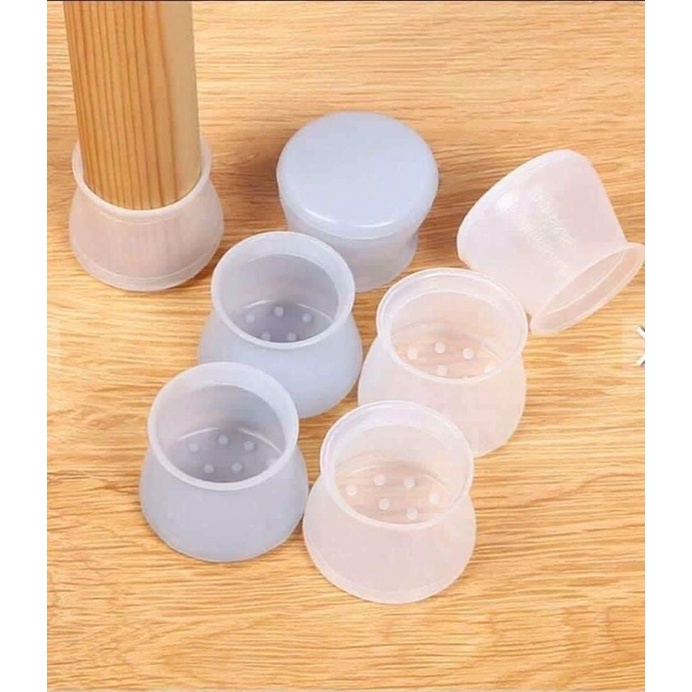 SET ( 4 chiếc) BỌC CHÂN BÀN GHẾ SILICON