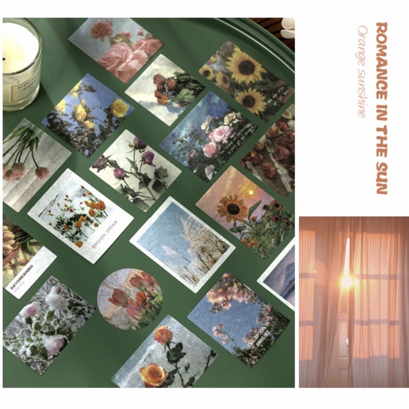 Sticker phong cảnh 50 chiếc ST089