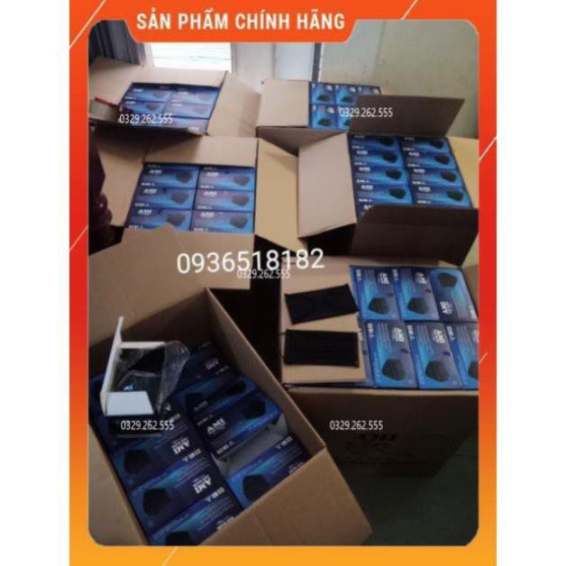 (Giá rẻ) Hộp Khẩu trang 4 lớp màu đen siêu hiếm hộp 50 cái