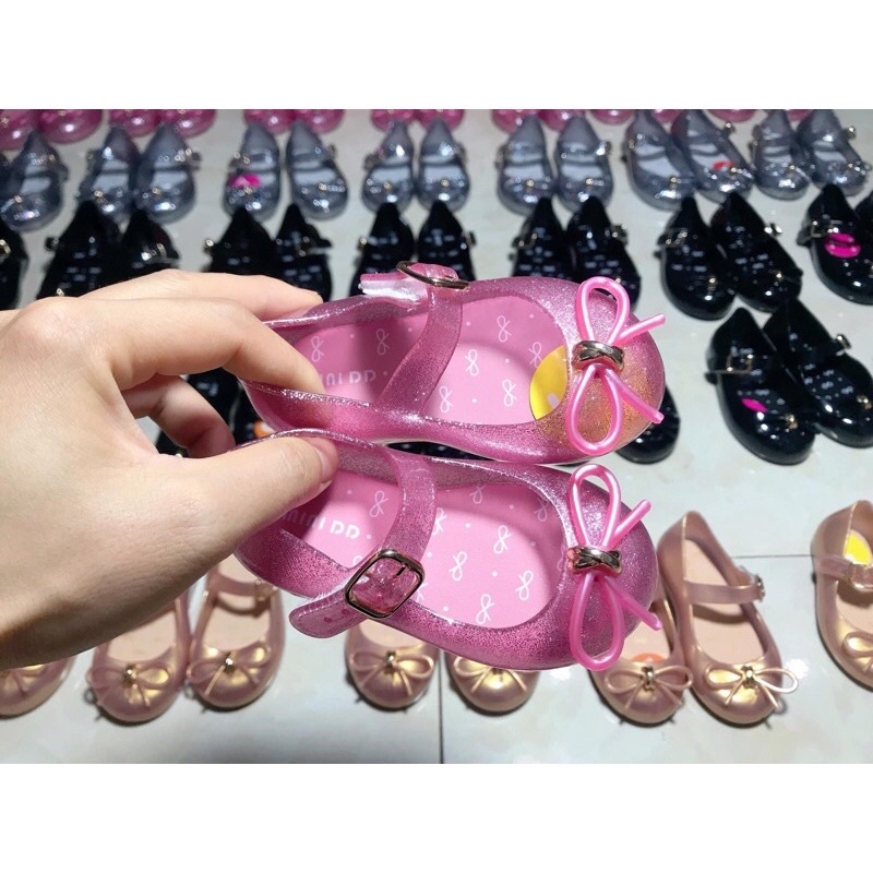 XẢ HÀNG Giày búp bê nhựa thơm Melissa siêu xinh cho bé chuẩn hãng MND