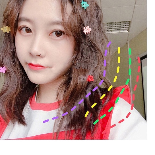 Kẹp Tóc Hình Nơ Kiểu Công Chúa Elsa Dễ Thương Xinh Xắn Cho Bé Gái