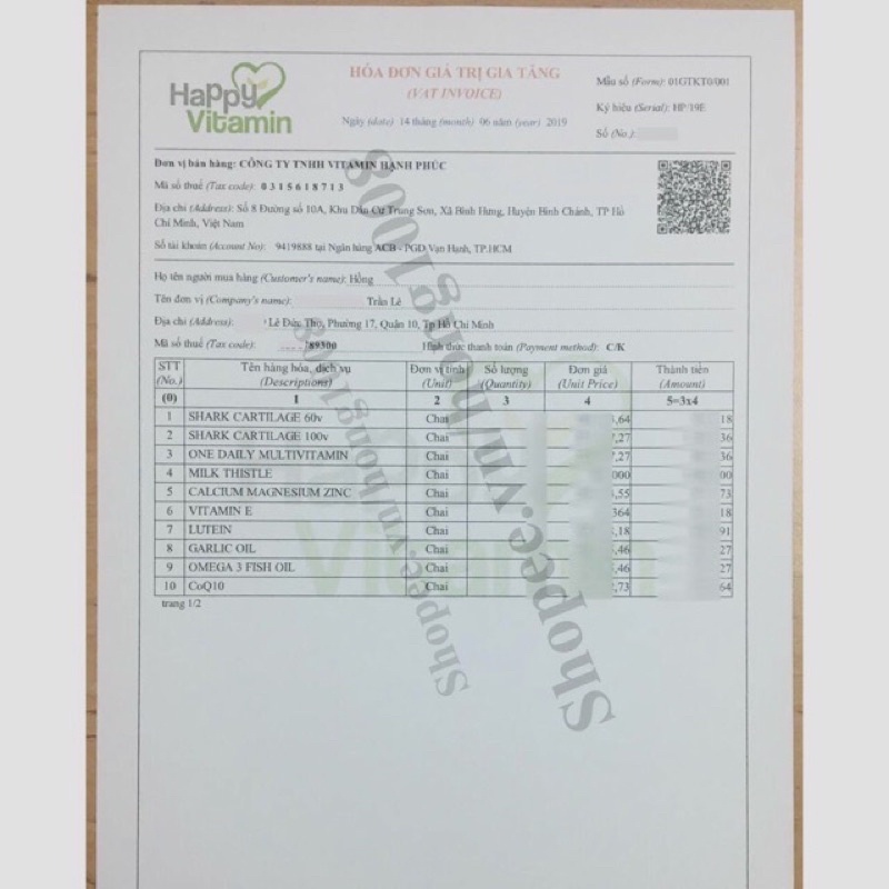 Viên Uống Vitamin E Kirkland Signature Vitamin E 400 IU 500 Viên