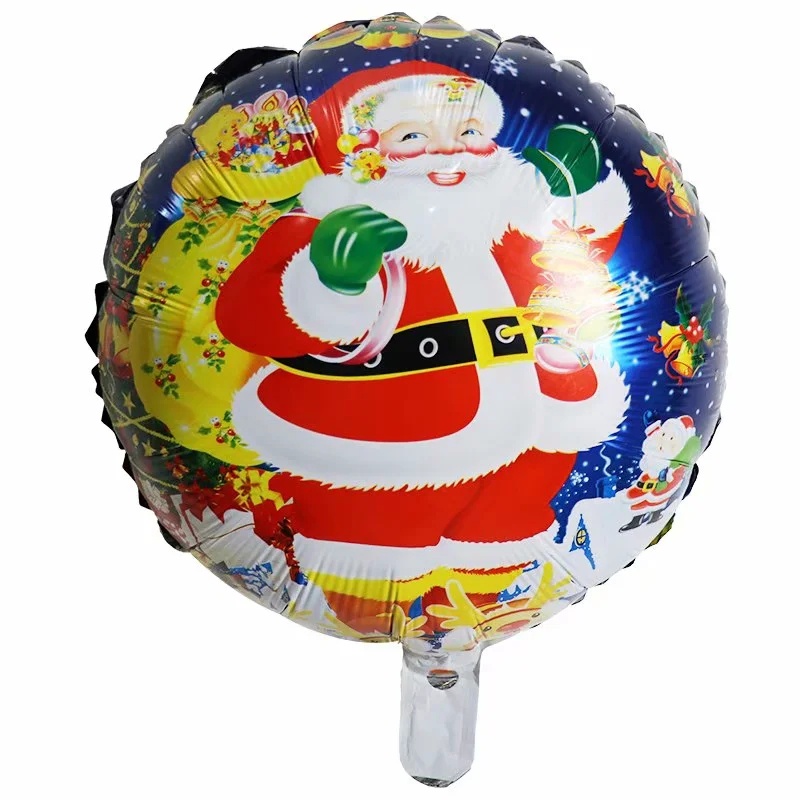 1 Bong Bóng Lá Nhôm Hình Ông Già Noel / Người Tuyết 18 Inch Trang Trí Tiệc Giáng Sinh