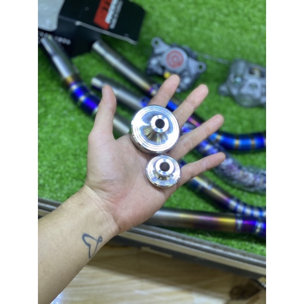 Chụp cóc inox salaya cho các dòng xe yamaha sirius ex135