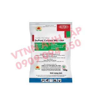 Thuốc trừ bệnh curzate m8 100g đặc trị vàng lá do nấm cho cây trồng