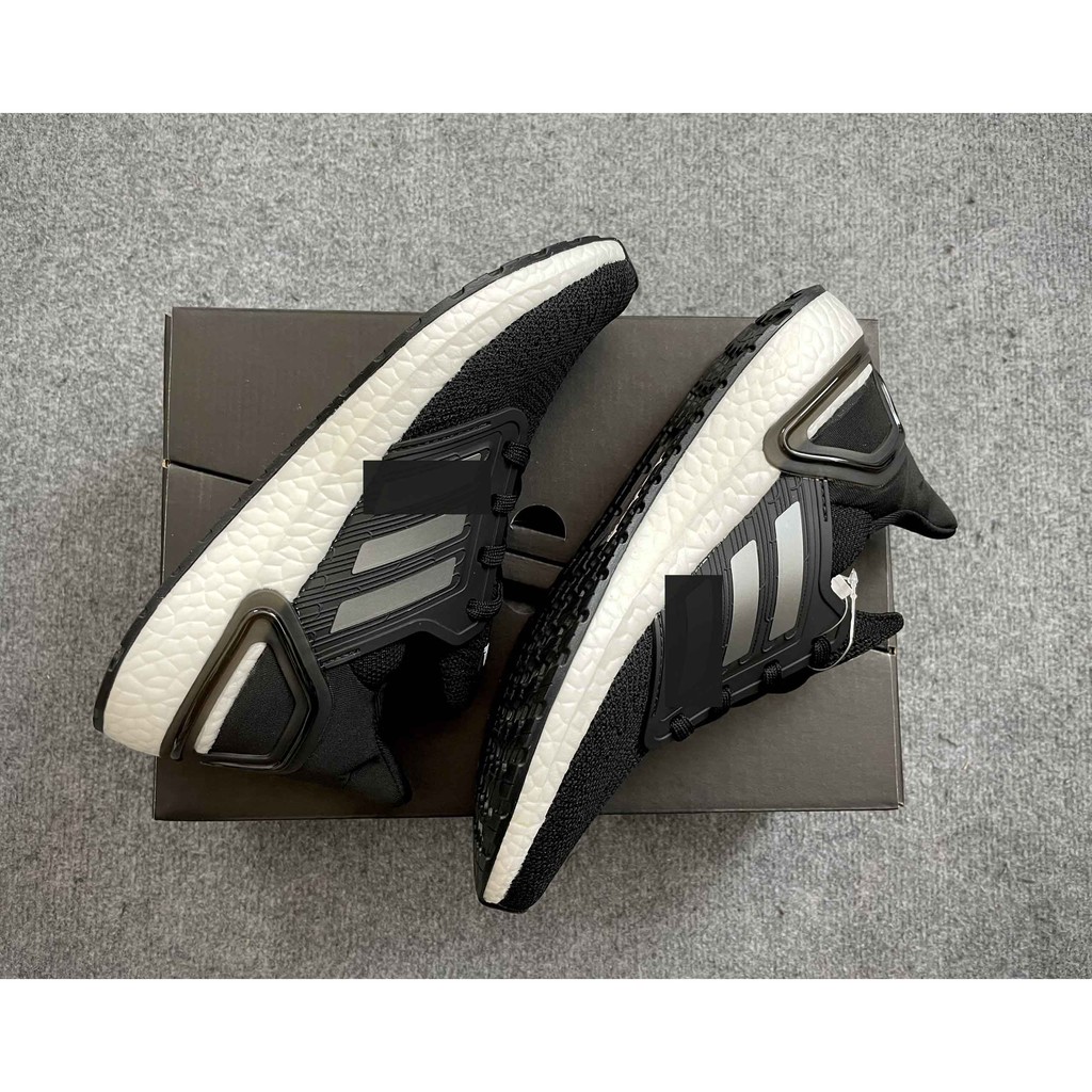 Giày Sneaker Giày Thể Thao Nam Nữ Ultra Boost 6.0 Màu Đen Trắng