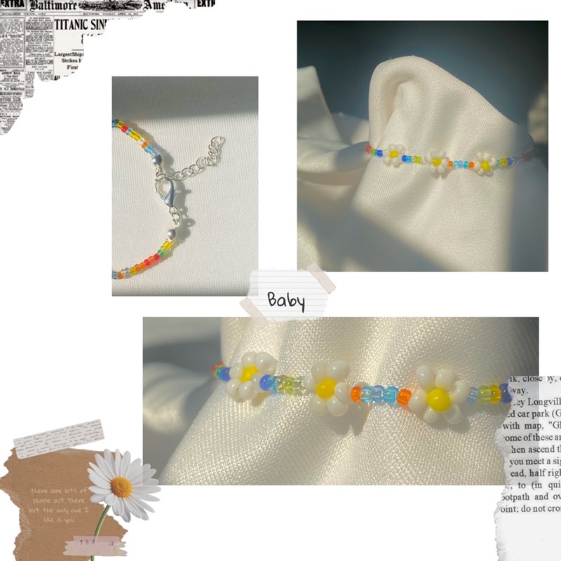 VÒNG TAY DAISY RAINBOW