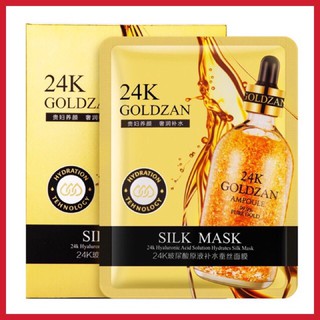 COMBO 10 miếng mặt nạ Vàng 24K gold silk mask