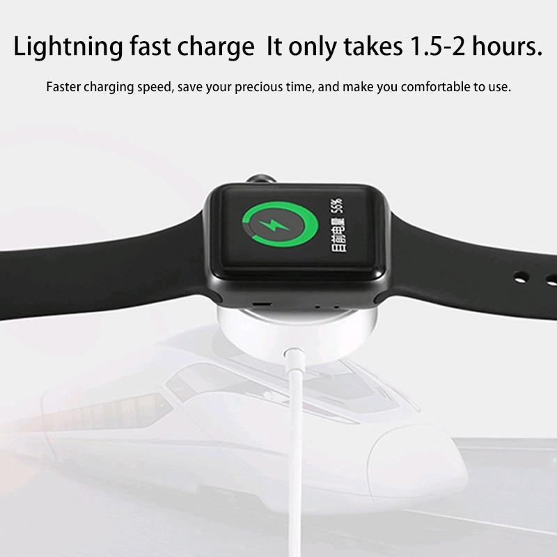 Sạc không dây Apple Watch Coteetci thế hệ mới - dùng được cho cả series 1/2/3/4/5 ko nóng máy