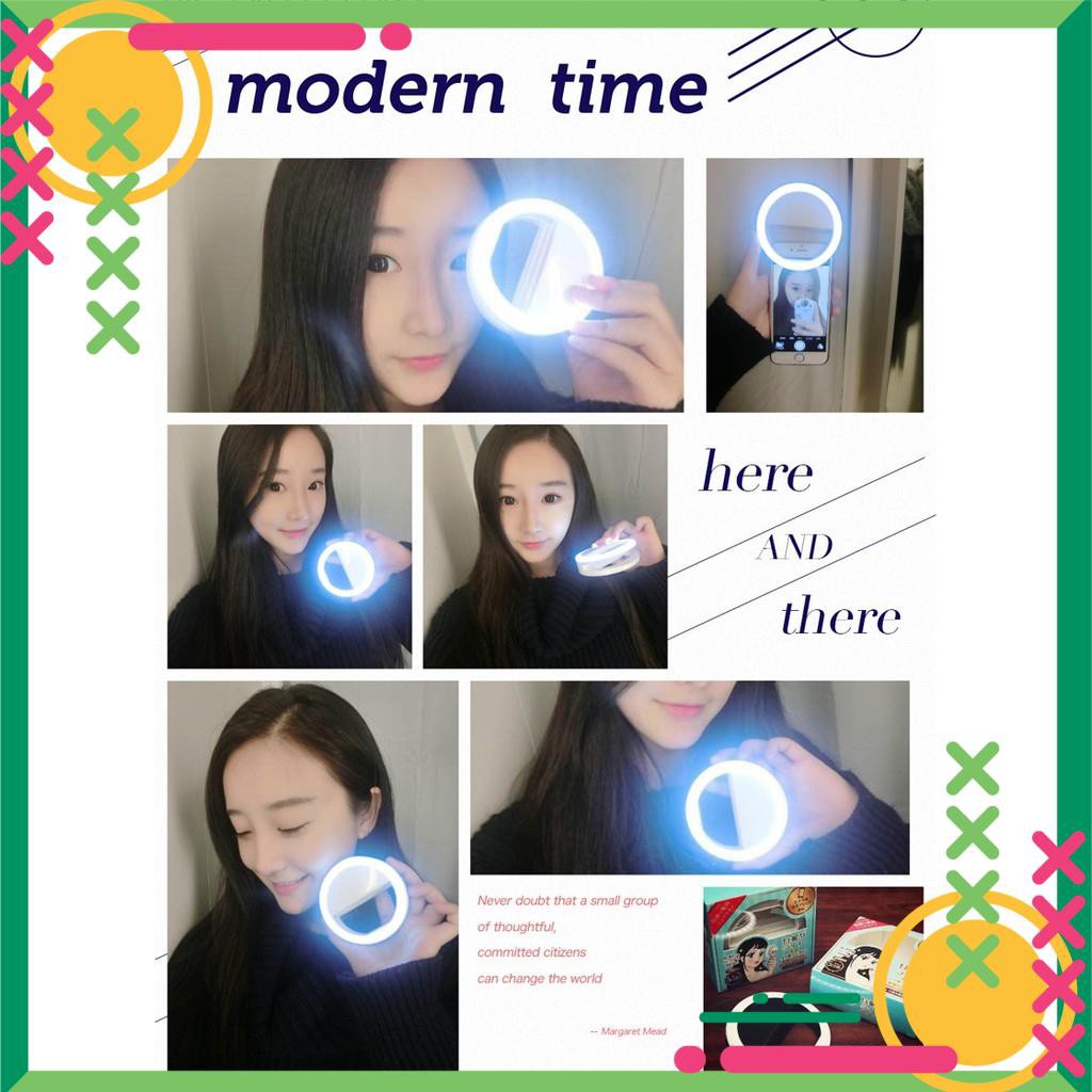 [HOT]  ĐÈN LED SELFIE SELFIE RING LIGHT RK12 HỖ TRỢ ÁNH SÁNG CHUYÊN NGHIỆP ^