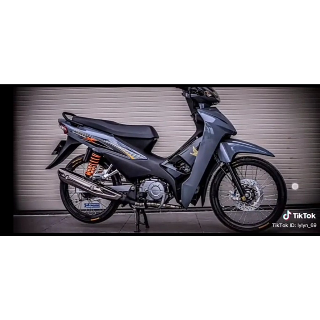 Tem trùm xe wave xám xi măng, Độ Team Xe Decal Đẹp Giá Rẻ