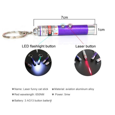 Đồ Chơi Đèn laser Cầm Tay Cho Mèo