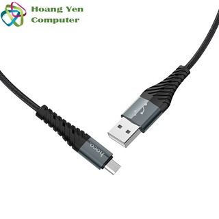 [1M] Cáp Sạc MICRO USB Hoco X38 Dài 1M Dây Dù Cho Android - BH 3 Tháng 1 đổi 1 (MÀU SẮC NGẪU NHIÊN)