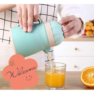 Vắt Cam Lúa Mạch Có Tay Cầm Cao Cấp (Mẫu Mới)