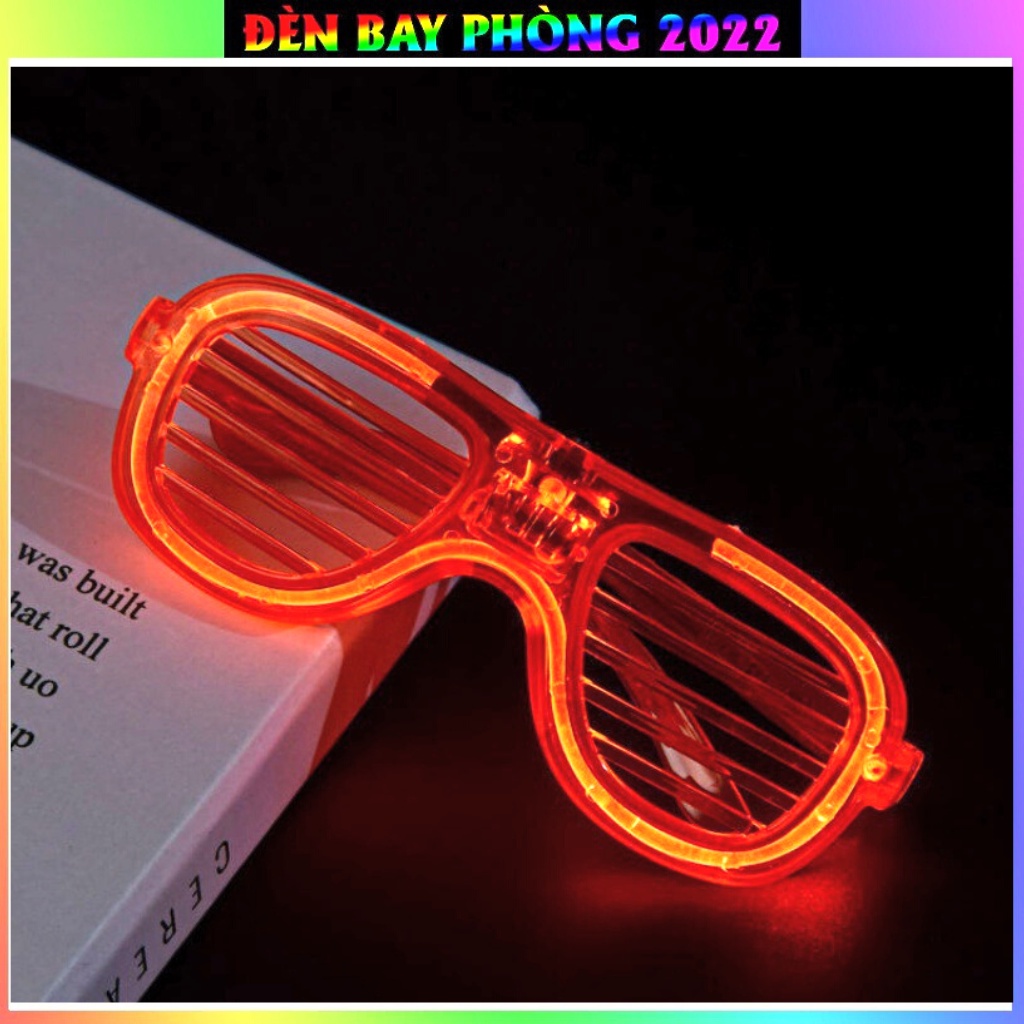 Kính Phát Sáng Gắn Đèn LED Nhấp Nháy Nhiều Màu Vui Nhộn Sử Dụng Cho Tiệc Tùng