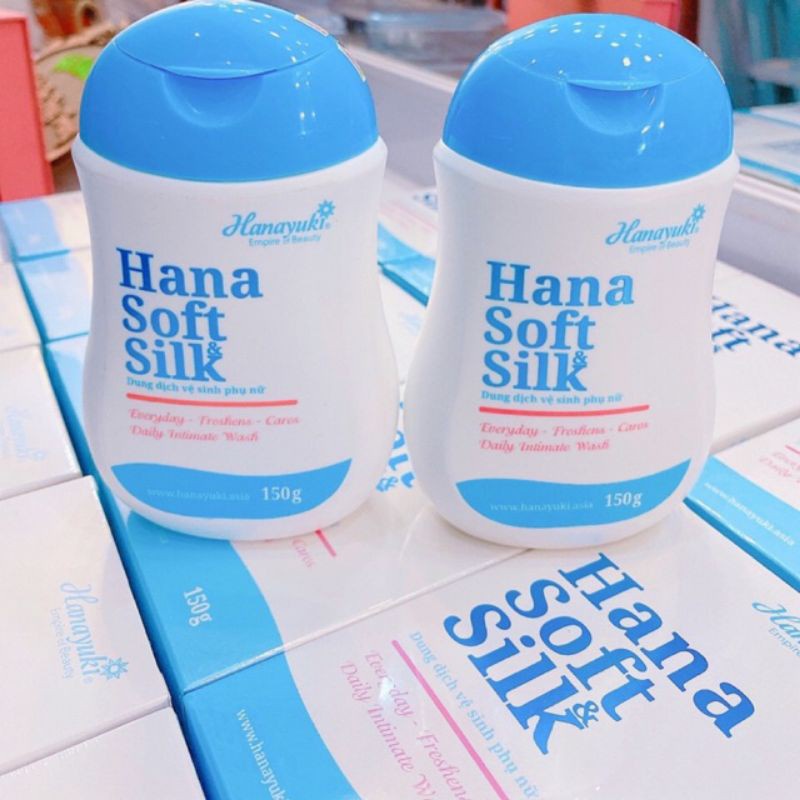 Dung Dịch Vệ Sinh Phụ Nữ Hana Soft &amp; Silk