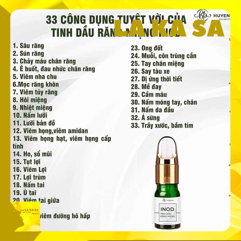 Inod Hôi Miệng Huyền Phi Cool Breath Chính Hãng - Serum Hôi Miệng Sạch mảng bám răng, vôi răng, sâu răng