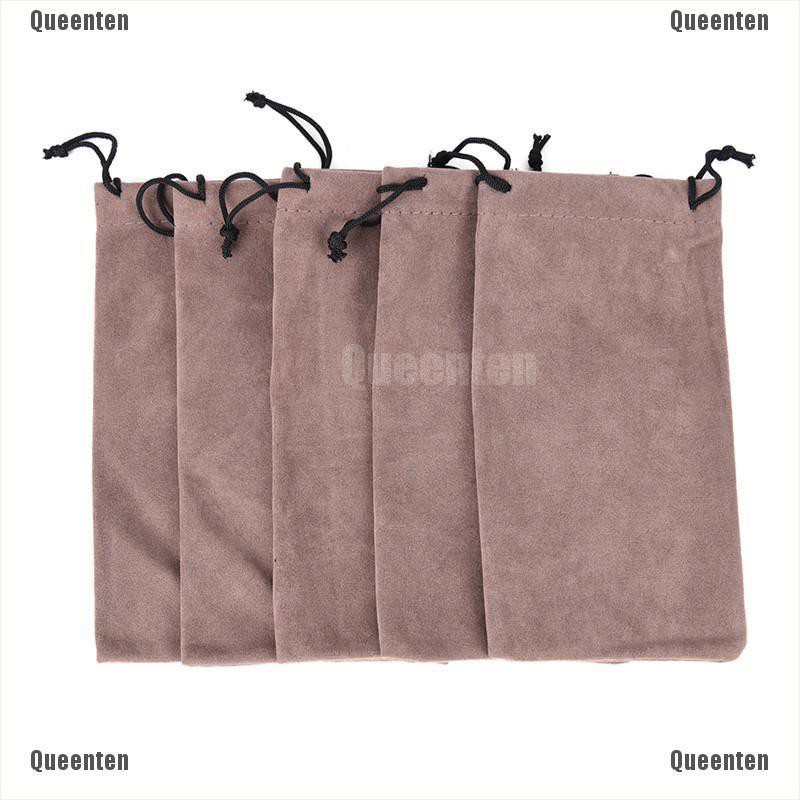 Bộ 10 túi nhung dây rút đựng kính râm tiện lợi