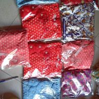 Áo dài bộ chấm bi