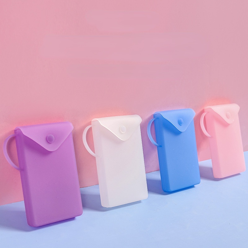 Túi đựng khẩu trang bằng silicone tiện dụng