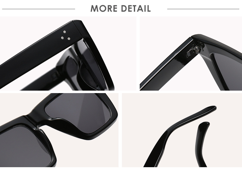 Kính Mát Gọng Vuông Màu Sắc Ngọt Ngào Phong Cách Retro | BigBuy360 - bigbuy360.vn