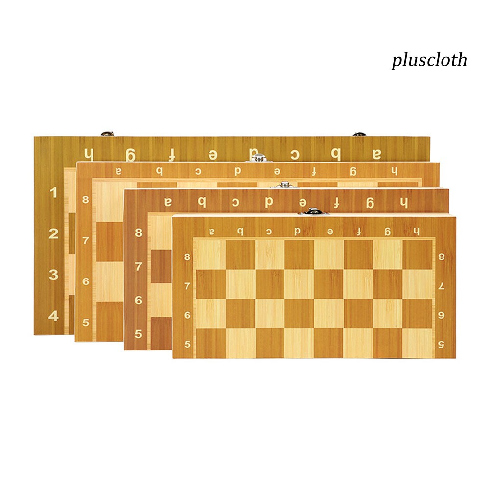 Bộ bàn cờ vua gỗ có nam châm cho trẻ em và người lớn