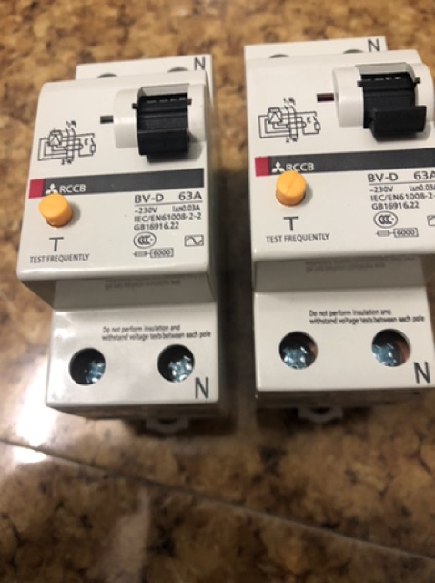 Atttomat chống giật 1 pha 63A