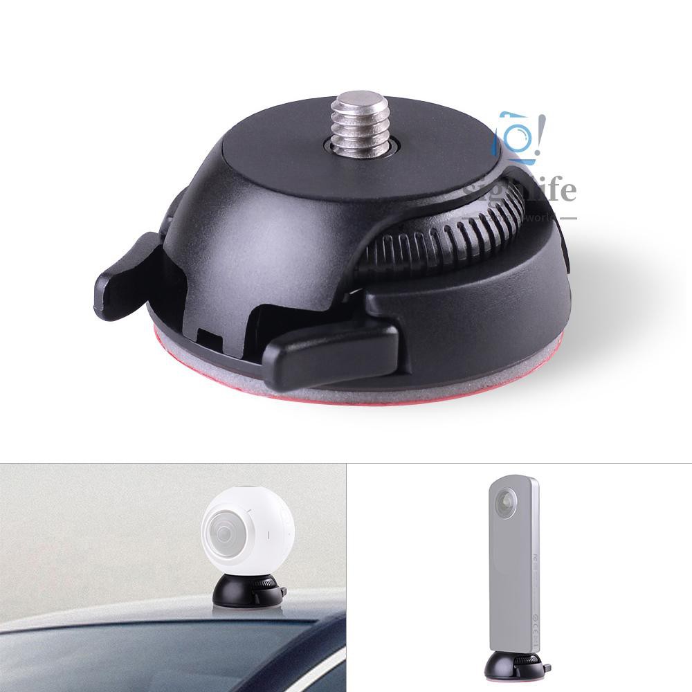 Giá Đỡ Có Đế Và Băng Dính Cho Máy Ảnh Gear 360 / Ricoh Theta S / Sc / M15