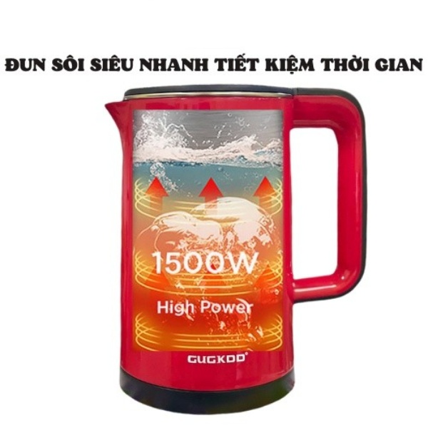Ấm Siêu Tốc CooKu GD-ST19 - Ấm Đun Nước Siêu Tốc - Dung Tích 2.5L - 1500W ( SP41232192)