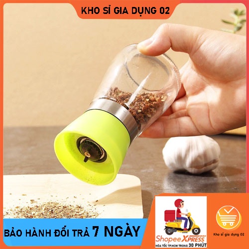 CỐI XAY HẠT TIÊU MINI CẦM TAY TIỆN DỤNG