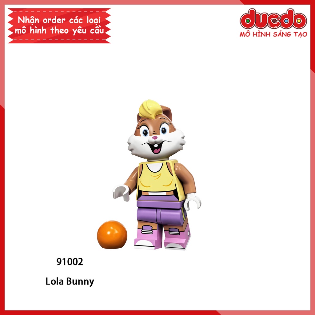 Minifigures các nhân vật hoạt hình Looney Tunes - Đồ chơi Lắp ghép Xếp hình Mini Mô hình 91001-91006