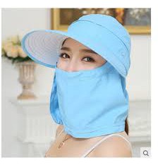 Mũ chống nắng poly 3 in 1