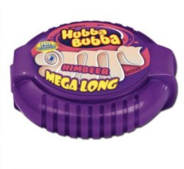 Combo 4 hộp Hubba Bubba cuộn gum dài 180 cm