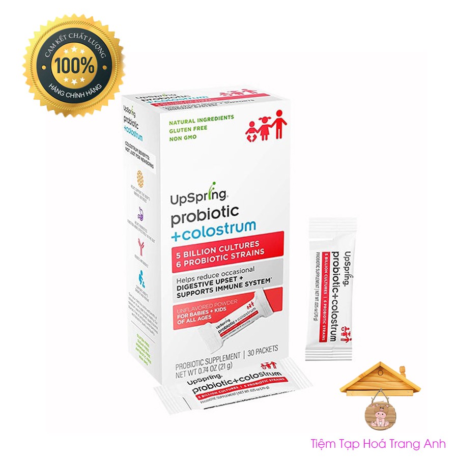 Men và sữa non Upspring Mỹ