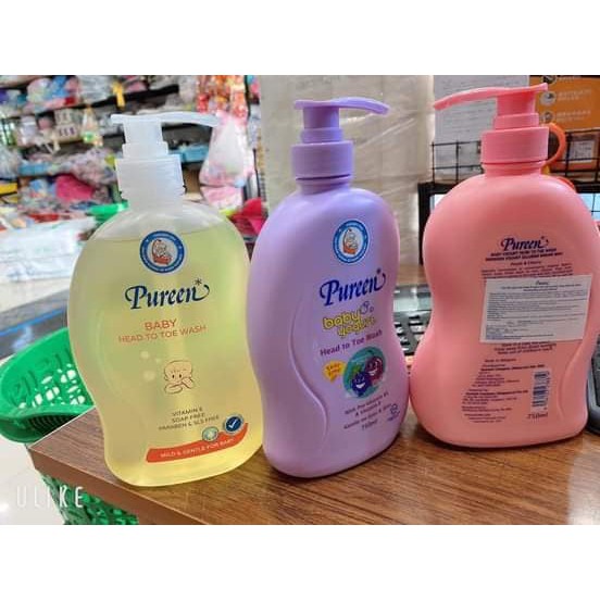 Sữa tắm gội Pureen - 750ml