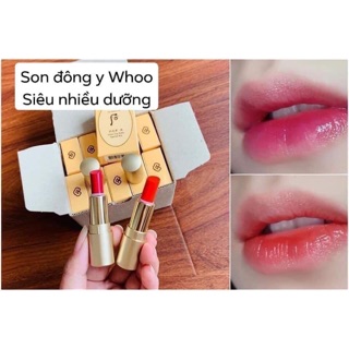 Son dưỡng whoo mini - được mệnh danh là #thánh của tất cả các dòng son dưỡng.